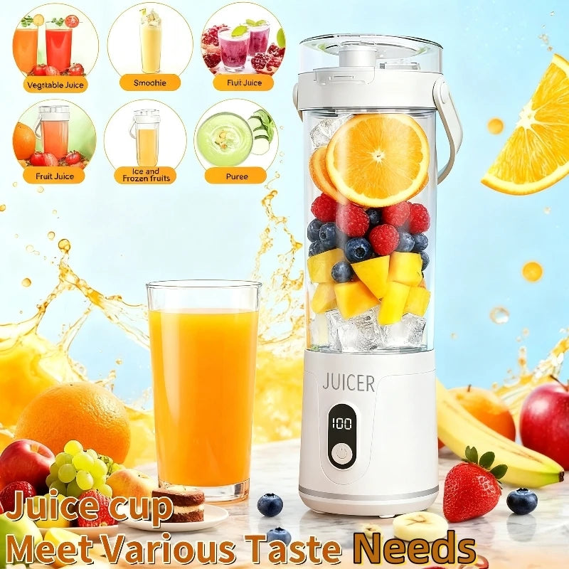Portable Electric Juicer Double Cup Multifunction Usb Fruit Mixers Juicers Blender Fruit Juicer Cup Food Milkshake Juice Maker